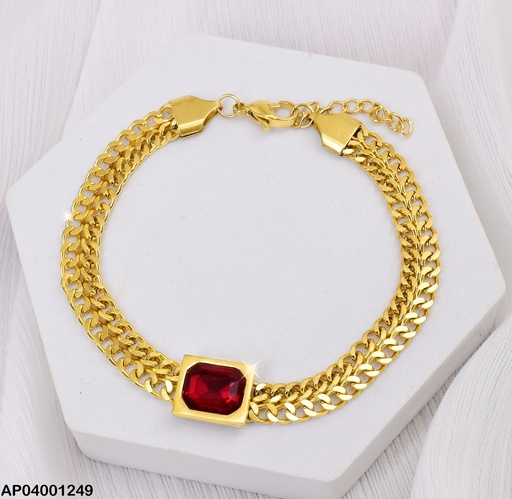 [AP04001249] PULSERA ZIRC. ROJA  0807381 -W12