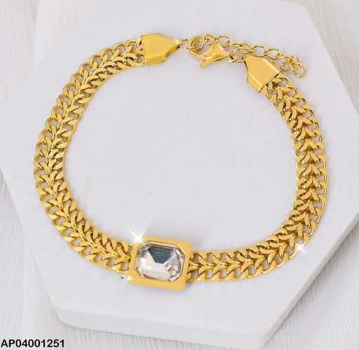 [AP04001251] PULSERA ZIRC. RECTANGULAR  08027391-W12