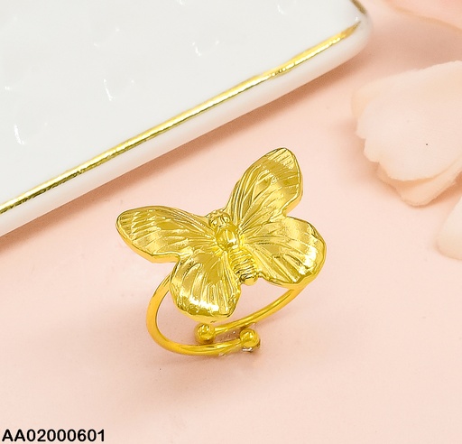 [AA02000601] ANILLO MARIPOSA # RA023-45 AJUSTABLE