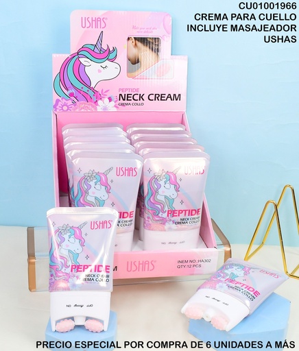 [CU01001966] CREMA PEPTIDE PARA EL CUELLO UNICORNIO HA302