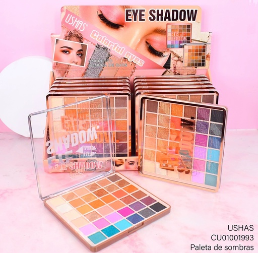 [CU01001993] PALETA 36 TONOS EYE SHADOW USHAS ES4222-4