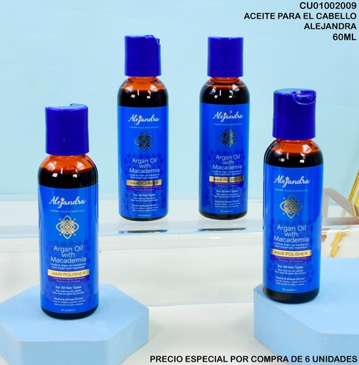 [CU01002009] GOTAS ACEITE ALEJANDRA ARGAN C/MACADEMIA ALJ-06