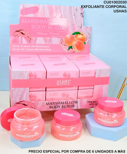 [CU01002030] EXFOLIANTE CORPORAL MELOCOTON Y MIEL HA351
