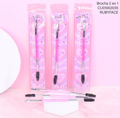 [CU01002035] BROCHA PARA CEJA 2 EN 1 RUBYFACE PK28+J/LP28+J