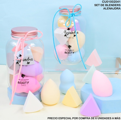 [CU01002041] SET BLENDERS ENVASE ALEJANDRA AGE-6666/DZ-0607