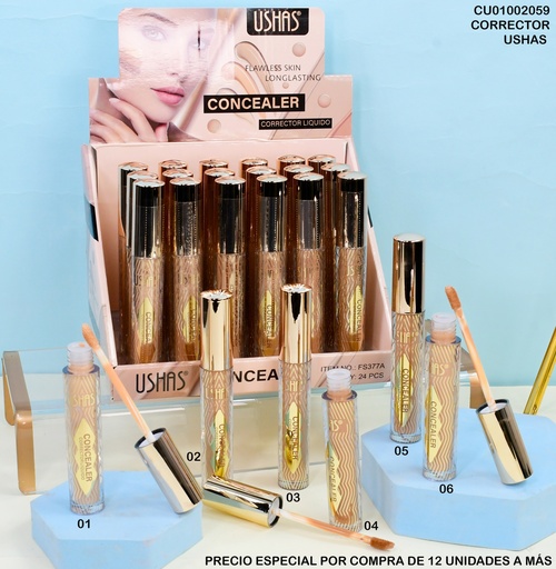 [CU01002059] CORRECTOR LIQUIDO TUVO FLAWLESS USHAS FS377A