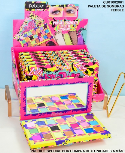 [CU01002061] PALETA DE SOMBRAS 21 TON. ARTIST FEBBLE FBF002