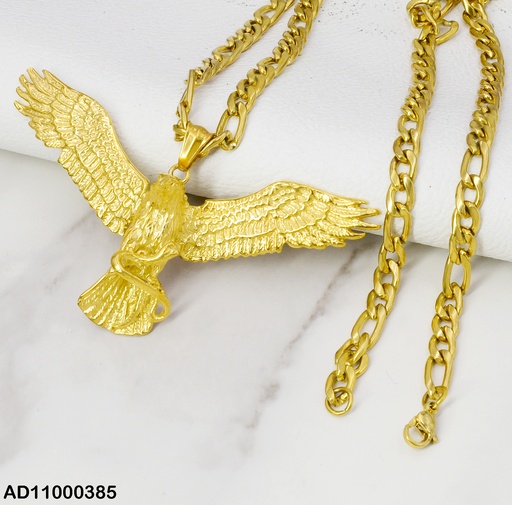 [AD11000385] DIJE DORADO AGUILA ALAS EXTENDIDAS 080676-106T