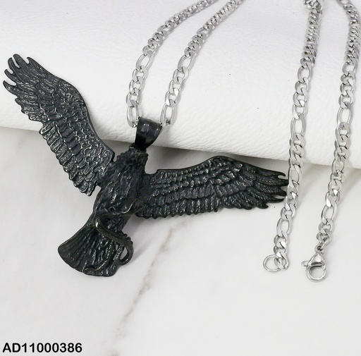 [AD11000386] DIJE AGUILA NEGRA C/ALAS EXTENDIDAS 080671