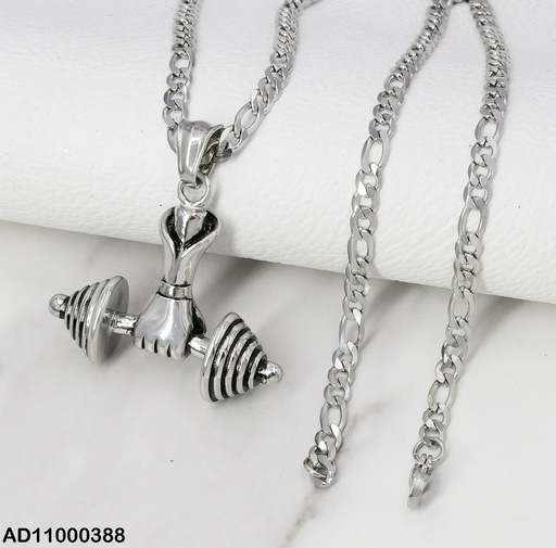 [AD11000388] DIJE PLATEADO MANO C/MANCUERNA 080678