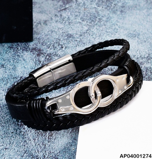 [AP04001274] PULSERA PLATD. OO TRES FAJAS 080896-W148