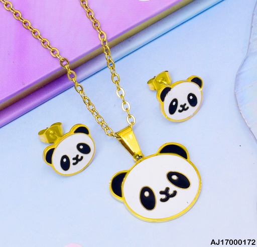 [AJ17000172] JUEGO CABEZA DE OSOS PANDA 081272