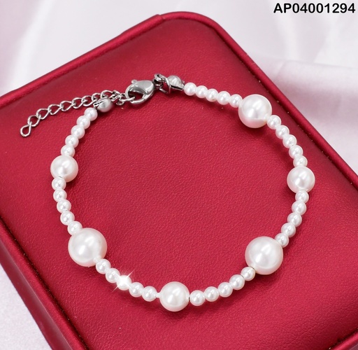 [AP04001294] PULSERAS PERLAS GRANDES PEQ 6B30001956-908