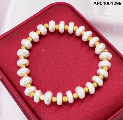 [AP04001299] PULSERA O BLANCA PELOTA DORD. 6B3001965-908
