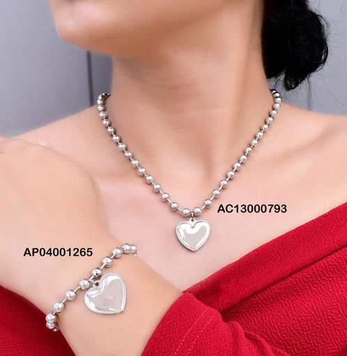 [AC13000793] CADENA PLATD. PELOTA CORAZON 6N2003680