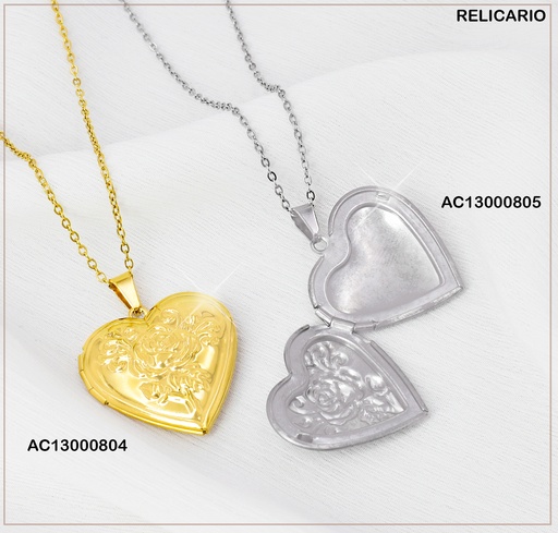[AC13000805] CADENA PLATD. CORAZON VD080927-054