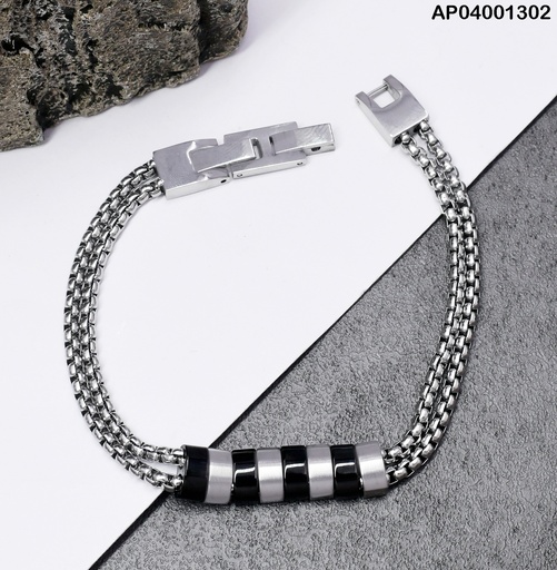 [AP04001302] PULSERA PLATD. IIIIII 081609-W177