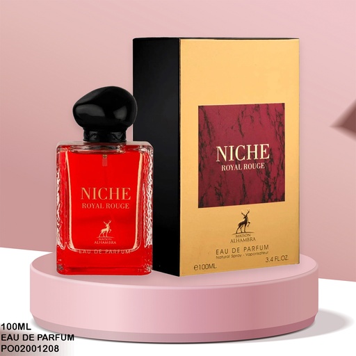 [PO02001208] PERFUME NICHE ROYAL ROUGE MAISON ALHAMBRA EDP 100ML