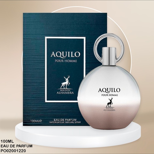 [PO02001220] PERFUME AQUILO HOMME MAISON ALHAMBRA EDP 100ML