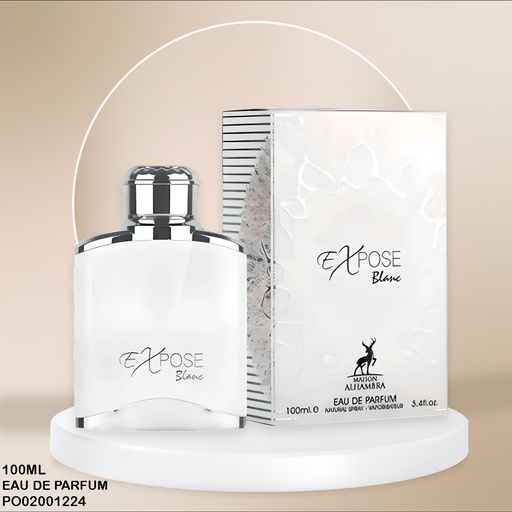 [PO02001224] PERFUME EXPOSE BLANC MAISON ALHAMBRA EDP