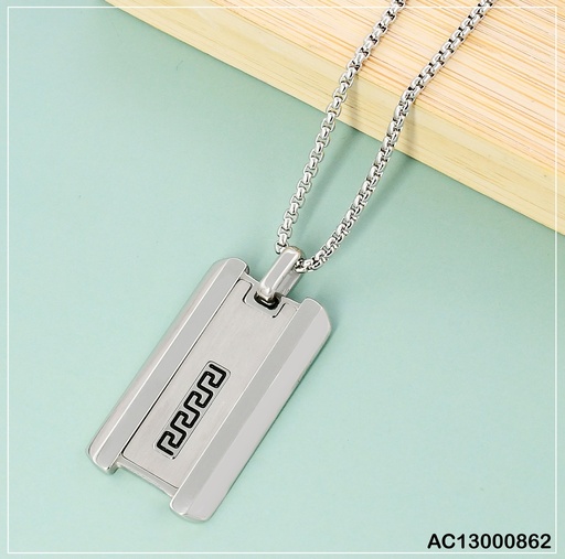 [AC13000862] CADENA PLATD. PLACA GRABADO 081679-W177