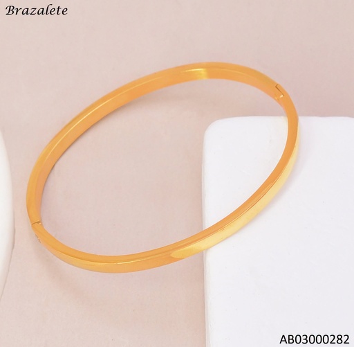 [AB03000282] BRAZALETE LISO FINO  #076754-W163