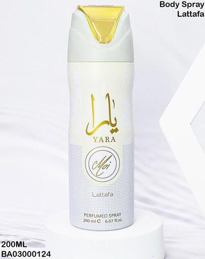 [BA03000124] BODY SPRAY YARA MOI LATTAFA 200ML