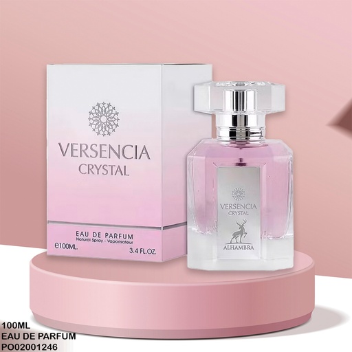 [PO02001246] PERFUME VERSENCIA CRYSTAL EDP 100ML