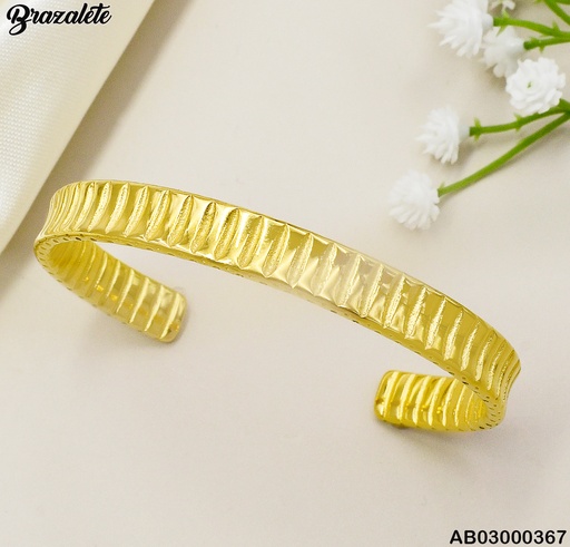 [AB03000367] BRAZALETE LINEAS VERTICAL LISO 080486-113
