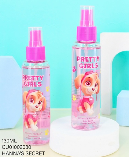 [CU01002080] BODY PRETTY GIRLS HANNA´S SECRET 130ML NJ038Z-3(H038)
