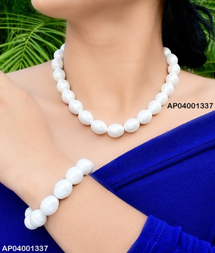 [AP04001337] PULSERA PELOTAS BLANCAS 3002011