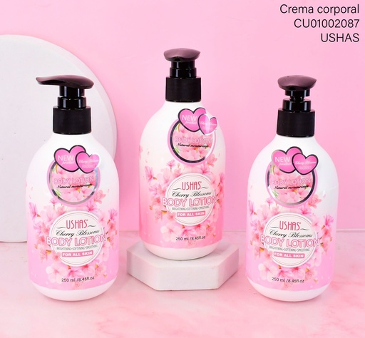 [CU01002087] LOCION CORPORAL ROSE USHAS HA059 250ML