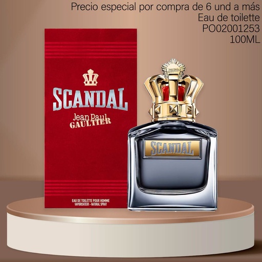 [PO02001253] PERFUME SCANDAL JEAN PAUL GAULTIER 100ML EDT