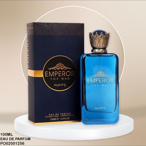 [PO02001256] PERFUME EMPEROR FOR MAN RIIFFS EDP 100 ML