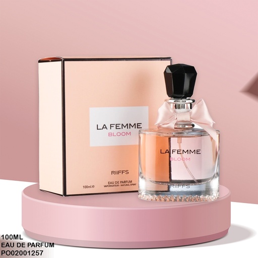 [PO02001257] PERFUME LA FEMME BLOOM WOMEN RIIFFS 100ML EDP
