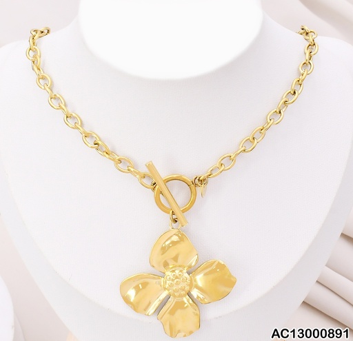 [AC13000891] CADENA CIERRE TIFFANY FLOR CA245-131