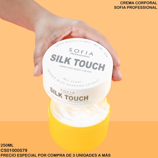 [CS01000079] CREMA CORPORAL SILK TOUCH 250ML SOFIA
