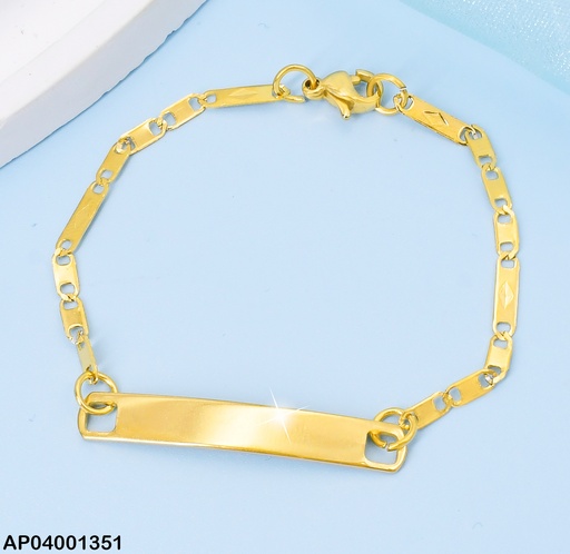 [AP04001351] PULSERAS DORADAS INFANTILES MOD.SURTIDOS