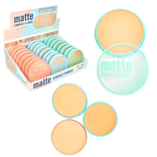 [CU01002122] POLVO COMPACTO MATTE IMAN OF NOBLE 6601 SURT.