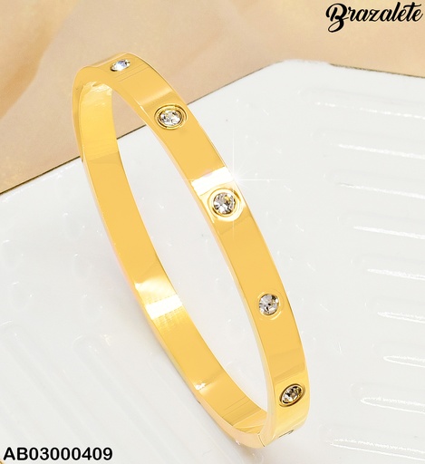 [AB03000409] BRAZALETE ZIRCONIAS 080447-122