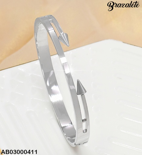 [AB03000411] BRAZALETE PLATD. VV PICOS 080475-188
