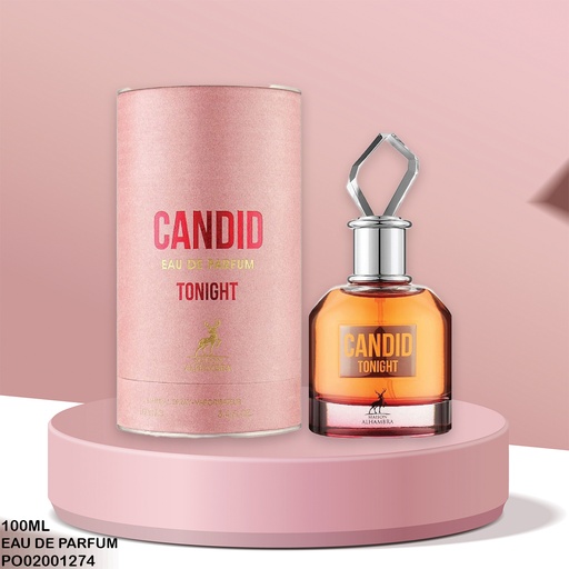 [PO02001274] PERFUME CANDID TONIGHT MAISON ALHAMBRA EDP 100ML