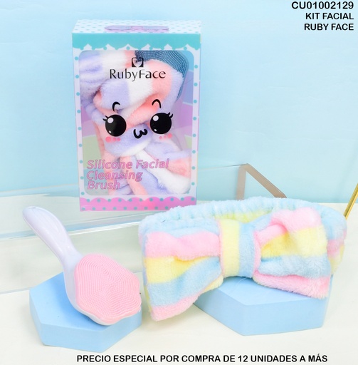 [CU01002129] SET BANDANA+CEPILLO FACIAL FDSZ02