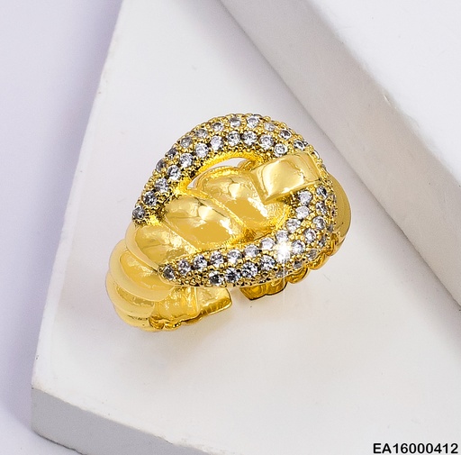 [EA16000412] ANILLO FAJA ZIRCONIAS 006E4257-296