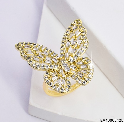 [EA16000425] ANILLO MARIPOSA ZIRCONIAS 006A290-268