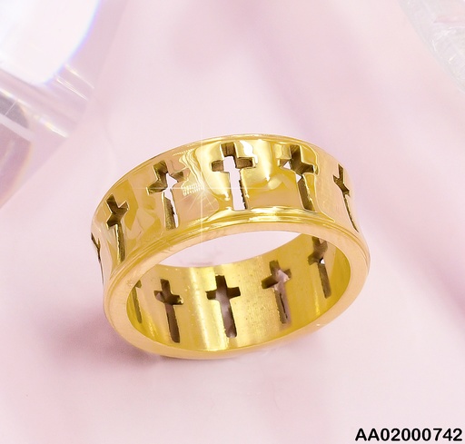 [AA02000742] ANILLO CANAL CON CRUZ 006A3407-289