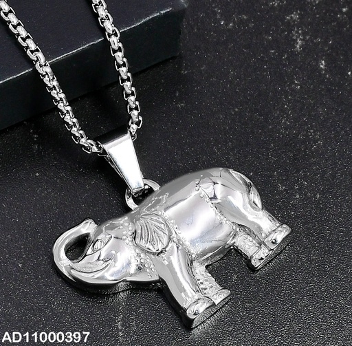 [AD11000397] DIJE PLATEADO ELEFANTEC/DETALLES 080623-106T