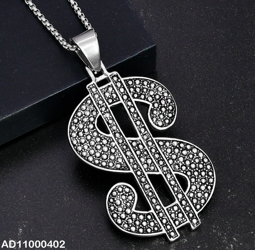 [AD11000402] DIJE PLATEADO SIGNO DE DOLAR GRANDE080647-106T