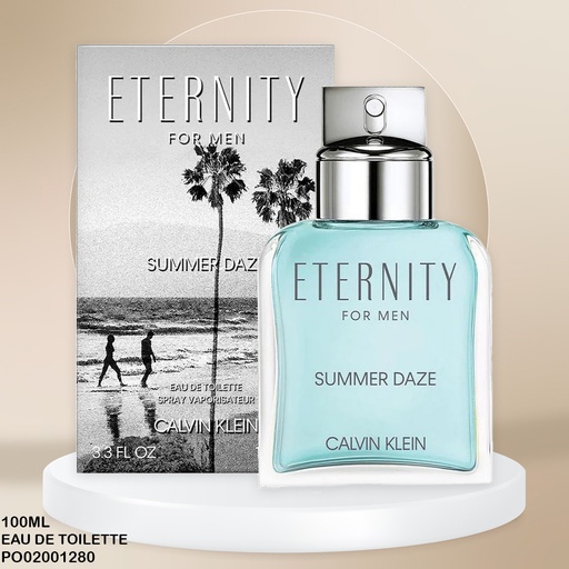 [PO02001280] PERFUME SUMMER DAZE ETERNITY MEN CALVIN KLEIN 100ML EDT