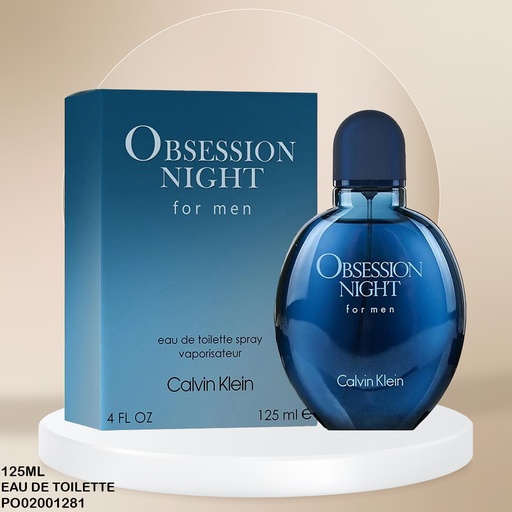 [PO02001281] PERFUME OBSESSION NIGHT FOR MEN CALVIN KLEIN 125ML EDT